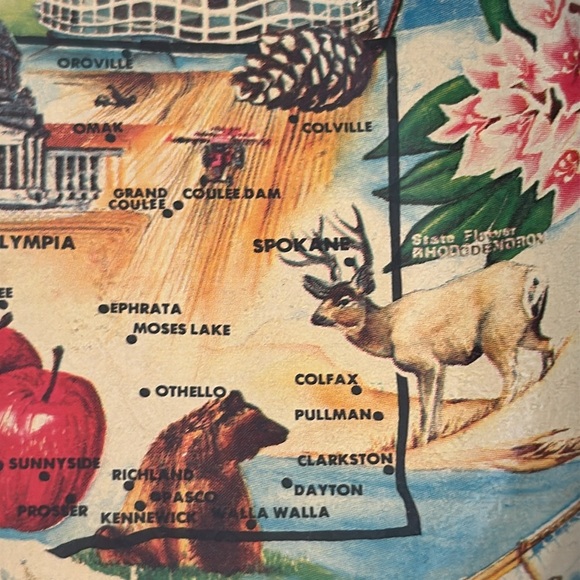 Vintage Souvenir Ashtray with Scenic Design - Picture 2 of 8